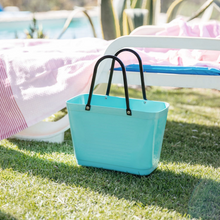 Load image into Gallery viewer, Small Hinza Bag 'Aqua' - Green Plastic