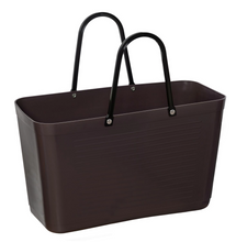 Load image into Gallery viewer, Large Hinza Bag 'Brown' - Green Plastic