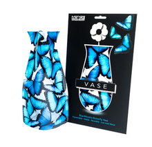Load image into Gallery viewer, Blue Morpho Butterfly - Modgy Expandable Vase
