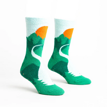 Load image into Gallery viewer, The Mountains Are Calling - Slipper Socks - Sock It To Me