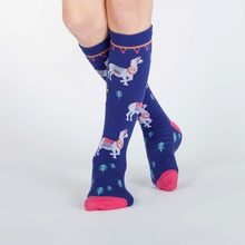 Load image into Gallery viewer, Cómo Te Llamas? - Junior Knee High Socks (Ages 7-10) - Sock It To Me