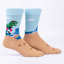 Load image into Gallery viewer, Dinos Gone Wild - Men's Crew Socks - Sock It To Me