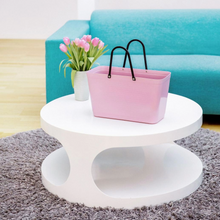 Load image into Gallery viewer, Large Hinza Bag 'Dusty Pink' - Green Plastic