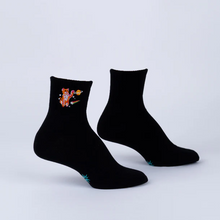 Load image into Gallery viewer, Space Cats - Quarter Socks - Sock It To Me