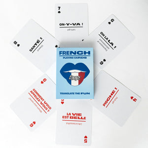 French Language Playing Cards - Lingo