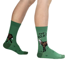 Load image into Gallery viewer, The G.O.A.T. - Men's Crew Socks - Sock It To Me