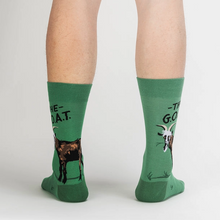 Load image into Gallery viewer, The G.O.A.T. - Men's Crew Socks - Sock It To Me
