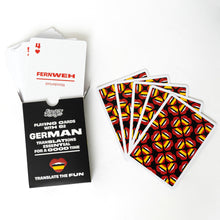 Load image into Gallery viewer, German Language Playing Cards - Lingo