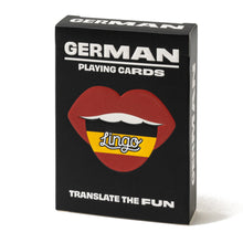 Load image into Gallery viewer, German Language Playing Cards - Lingo