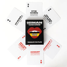 Load image into Gallery viewer, German Language Playing Cards - Lingo