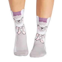 Load image into Gallery viewer, Gllama-rous - Women's Crew Socks - Sock It To Me