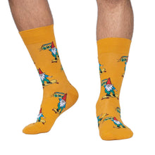 Load image into Gallery viewer, Gnarly Gnome - Men's Crew Socks - Sock It To Me