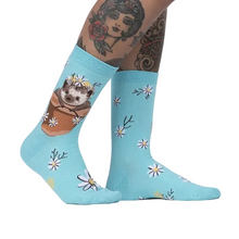 Load image into Gallery viewer, My Dear Hedgehog - Women's Crew Socks - Sock It To Me