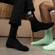 Load image into Gallery viewer, Hello Darkness My Old Friend - Athletic Ribbed Crew Socks - Sock It To Me