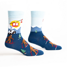 Load image into Gallery viewer, Hit The Slopes - Men's Crew Socks - Sock It To Me