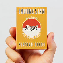 Load image into Gallery viewer, Lingo Language Playing Cards - Indonesian