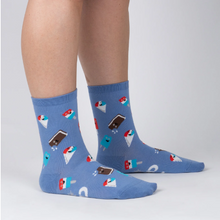 Load image into Gallery viewer, Just Chillin' - Women's Crew Socks - Sock It To Me