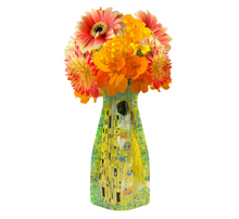 Load image into Gallery viewer, Gustav Klimt The Kiss - Modgy Expandable Vase