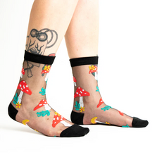 Load image into Gallery viewer, Made of Magic - Women's Sheer Crew Socks - Sock It To Me