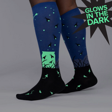 Load image into Gallery viewer, Nightlight (Glow In The Dark) - Women's Knee High Socks - Sock It To Me