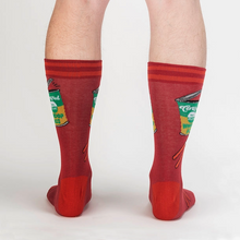 Load image into Gallery viewer, Opening Up A Can - Men's Crew Socks - Sock It To Me