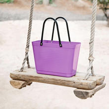 Load image into Gallery viewer, Small Hinza Bag 'Purple' - Green Plastic