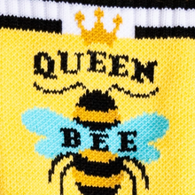 Load image into Gallery viewer, Queen Bee - Athletic Ribbed Crew Socks - Sock It To Me