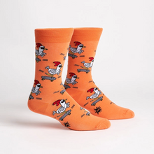 Load image into Gallery viewer, Rad Chicken - Men's Crew Socks - Sock It To Me