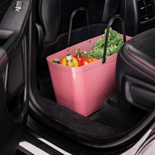 Load image into Gallery viewer, Large Hinza Bag 'Rose Gold' - Green Plastic