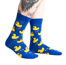 Load image into Gallery viewer, Rubber Duckie - Men's Crew Socks - Sock It To Me