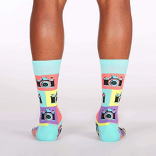 Load image into Gallery viewer, Say Cheese! - Men's Crew Socks - Sock It To Me