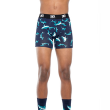 Load image into Gallery viewer, Shark Attack (Small) - Men's Boxers - Sock It To Me