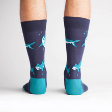 Load image into Gallery viewer, Shark Attack - Men's Crew Socks - Sock It To Me