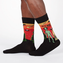 Load image into Gallery viewer, They're Here - Men's Crew Socks - Sock It To Me