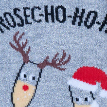 Load image into Gallery viewer, Prosec-Ho-Ho-Ho! - Women's 'Simmer' Crew Socks - Sock It To Me (Christmas)
