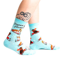 Load image into Gallery viewer, Powder Hound - Women's Crew Socks - Sock It To Me