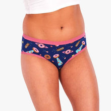 Load image into Gallery viewer, Glazed Galaxy - Medium Women's Hipster Knickers - Sock It To Me