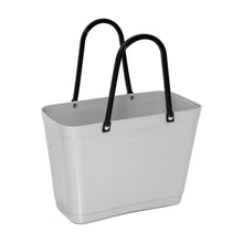 Load image into Gallery viewer, Small Hinza Bag 'Light Grey' - Green Plastic