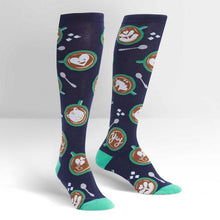 Load image into Gallery viewer, Barista Artista - Women's Knee High Socks - Sock It To Me