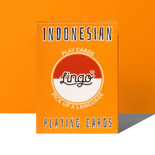 Load image into Gallery viewer, Indonesian Language Playing Cards - Lingo