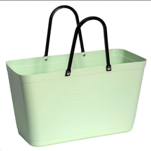 Load image into Gallery viewer, Large Light Green Hinza Bag - Green Plastic