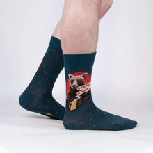 Load image into Gallery viewer, Bearly Awake - Men's Crew Socks - Sock It To Me