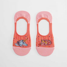 Load image into Gallery viewer, I Tip My Horn To You - No Show Socks - Medium - Sock It To Me