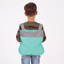 Load image into Gallery viewer, Kids Mint Reflective Strap - Notabag Bag/Backpack