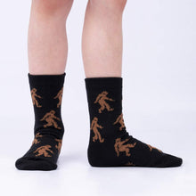 Load image into Gallery viewer, Sasquatch Campout - Kids Crew Socks 3pk - Sock It To Me