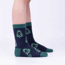 Load image into Gallery viewer, Sasquatch Campout - Kids Crew Socks 3pk - Sock It To Me