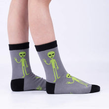 Load image into Gallery viewer, Kids alien wholesale novelty socks