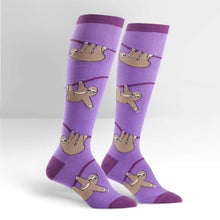 Load image into Gallery viewer, Sloth - Women's Knee High Socks - Sock It To Me