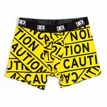 Load image into Gallery viewer, Caution - Men's Boxers - Sock It To Me