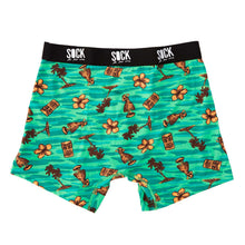 Load image into Gallery viewer, Tiki Tush (Small) - Men's Boxers - Sock It To Me
